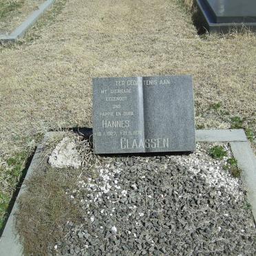 CLAASEN Hannes 1927-1976