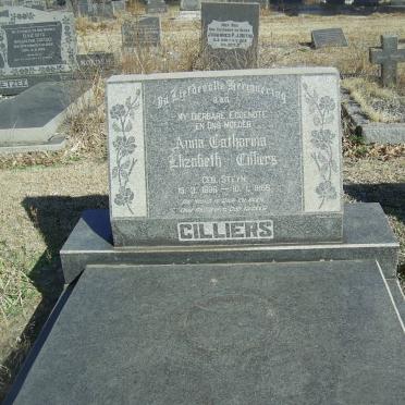 CILLIERS Anna Catharina Elizabeth nee STEYN 1898-1966