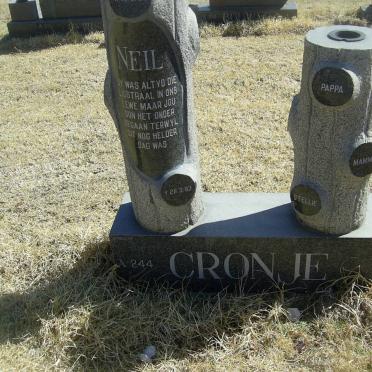 CRONJE Neil ?-1993