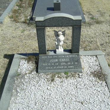CARSE John 1969-1975