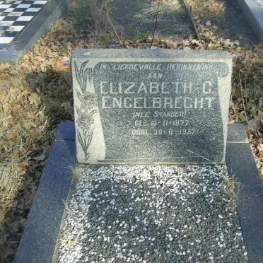 ENGELBRECHT Elizabeth C. nee STANDER 1877-1957