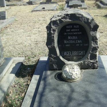 ENGELBRECHT Maria Magdalena nee COETZER 1885-1980