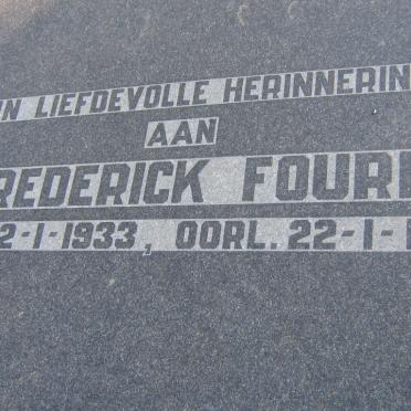 FOURIE Frederick 1933-1968