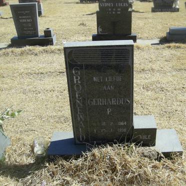 GROENEWALD Gerhardus P. 1964-1998