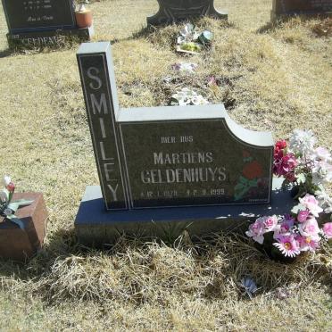 GELDENHUYS Martiens 1928-1999