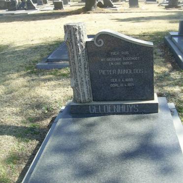 GELDENHUYS Pieter Arnoldus 1889-1971