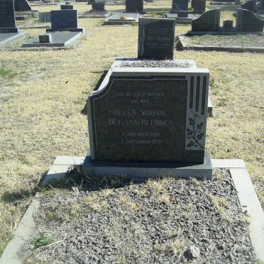 HEERDEN Helen Sidonie, Dey-van 1930-1972