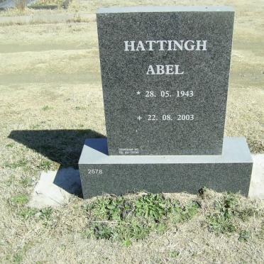 HATTINGH Abel 1943-2003