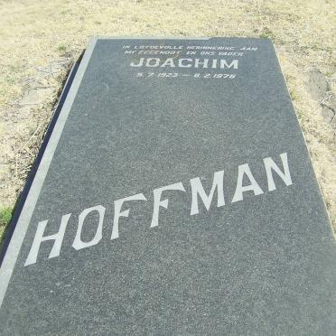 HOFFMAN Joachim 1923-1976