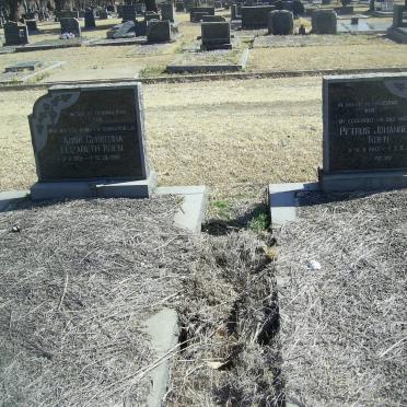 KOEN Petrus Johannes 1903-1973 &amp; Anna Christina Elizabeth