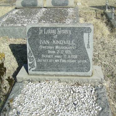KINDVALL Ivan 1921-1956
