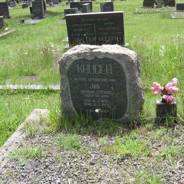 KRUGER Jan 1903-1972