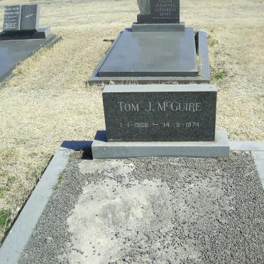 McGUIRE Tom J. 1905-1974