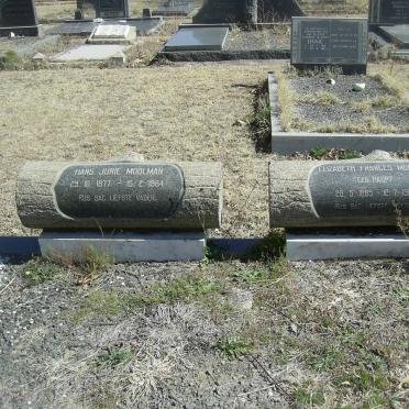MOOLMAN Hans Jurie 1877-1964 &amp; Elizabath Frances HAUPT 1885-1965