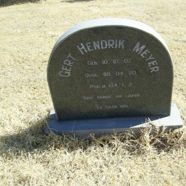MEYER Gert Hendrik 1910-1989