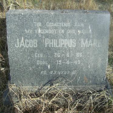 MARE Jacob Philippus 1886-1949