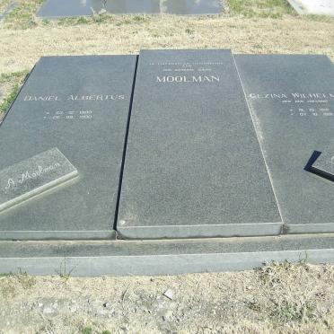 MOOLMAN Daniel Albertus 1903-1980 &amp; Gezina Wilhelmina 1912-1981
