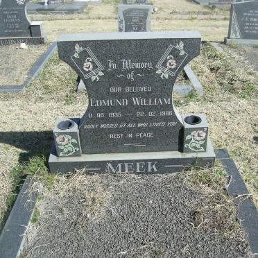 MEEK Edmund William 1935-1986
