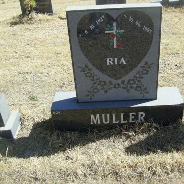 MULLER Ria 1927-1997