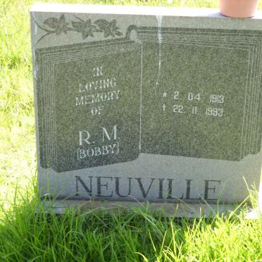 NEUVILLE R.M. 1913-1993