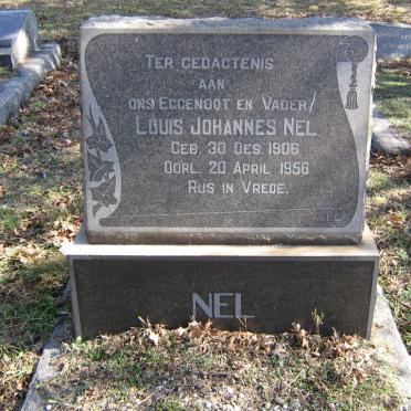 NEL Louis Johannes 1906-1956