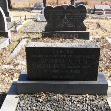 OOSTHUIZEN Jacomina Aletta nee KOCH 1869-1953