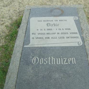 OOSTHUIZEN Dirkie 1965-1968