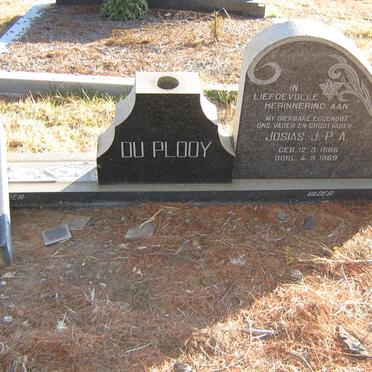 PLOOY Josias J.P.A., du 1886-1969 &amp; Gerbrecht M. BREYTENBACH 1894-1979