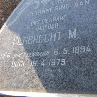 PLOOY Josias J.P.A., du 1886-1969 &amp; Gerbrecht M. BREYTENBACH 1894-1979 