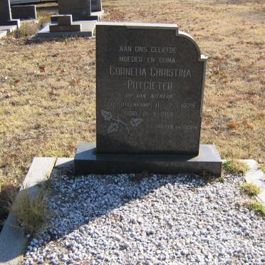 POTGIETER Cornelia Christina previously VAN NIEKERK nee STEENKAMP 1879-1968
