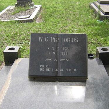 PRETORIUS W.G. 1934-1983