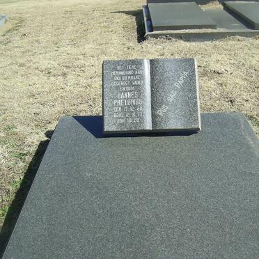 PRETORIUS Hannes 1926-1977