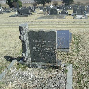 PRETORIUS Maria Susara ?-?