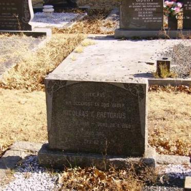 PRETORIUS Nicolaas F. 1889-1960 &amp; Susanna H. PIETERSE 1891-1967