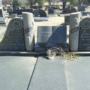 RENSBURG Cornelis Salomon Jozefus, Jansen van 1896-1968 &amp; Aletta Catharina 1907-1986