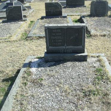 ROUX Francois J, le 1894-1970