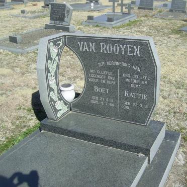 ROOYEN Boet, van 1911-1984 &amp; Kattie 1915-