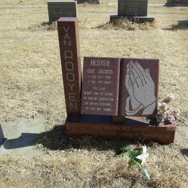 ROOYEN Hester, van nee JACOBS 1910-1997