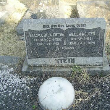 STEYN Willem Wouter 1884-1974 &amp; Elizabeth Lauretha HORN 1902-1953