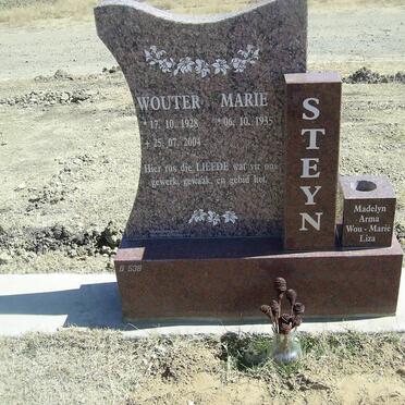 STEYN Wouter 1928-2004 &amp; Marie 1935-