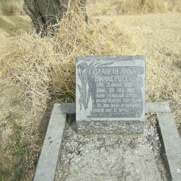 SWANEPOEL Elizabeth Anna 1951-195?