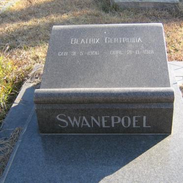 SWANEPOEL Beatrix Gertruida 1906-1981