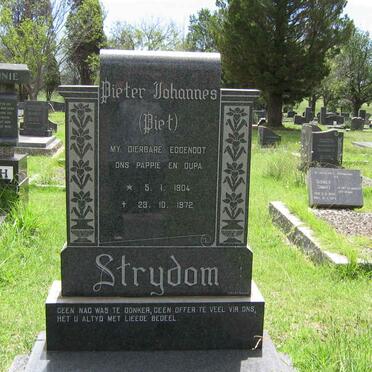STRYDOM Pieter Johannes 1904-1972
