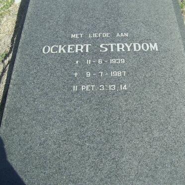 STRYDOM Ockert 1939-1987