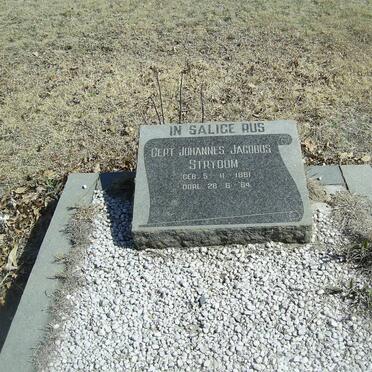 STRYDOM Gert Johannes Jacobus 1881-1964