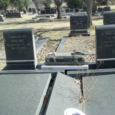 SMIT F.A. 1892-1967 &amp; M.M.S. SWANEPOEL 1891-1972