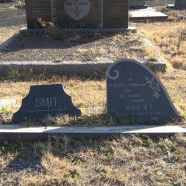 SMIT Hennie A. 1906-1969 &amp; Maria M.C. V.D. MERWE 1910-1970 