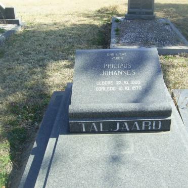 TALJAARD Philipus Johannes 1903-1970
