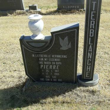TERBLANCHE Pierre 1917-1989