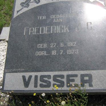 VISSER Frederick J.C. 1912-1973